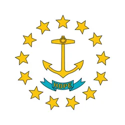 Flag of Rhode Island